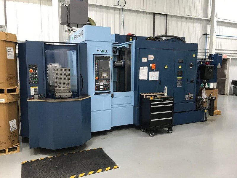 Matsuura H.Plus-300 PC5 300mm HMC, 2018 – 15k RPM, Full 4th, New Spindle, Under Power