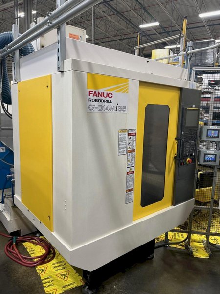 (2017) FANUC ROBODRILL D14MiB5 CNC MILING MACHINE. STOCK # 0559325