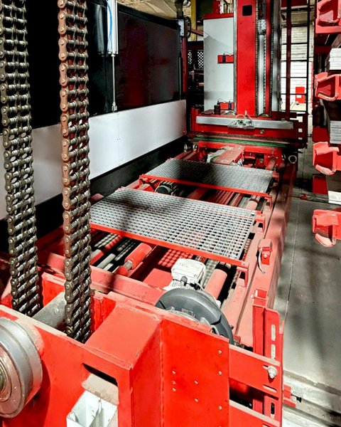 Kasto Uniline Sheet Metal In-Line Storage System
