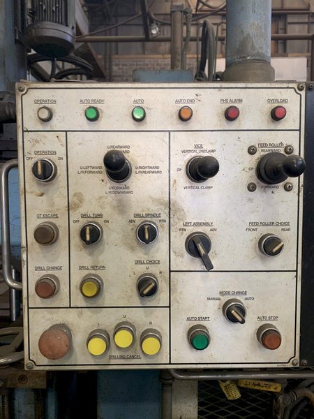 40" X 20" DAITO MODEL DNF1050 AUTOMATIC BEAM DRILL: STOCK #71473