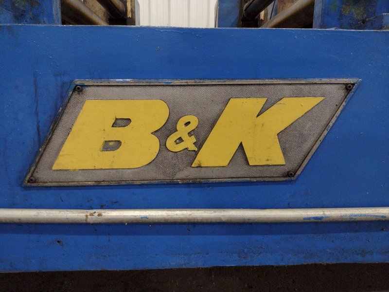 17 STAND X 4" X 48" B&amp;K MODEL #2B-35 RAFTED ROLLFORMER: STOCK #18127
