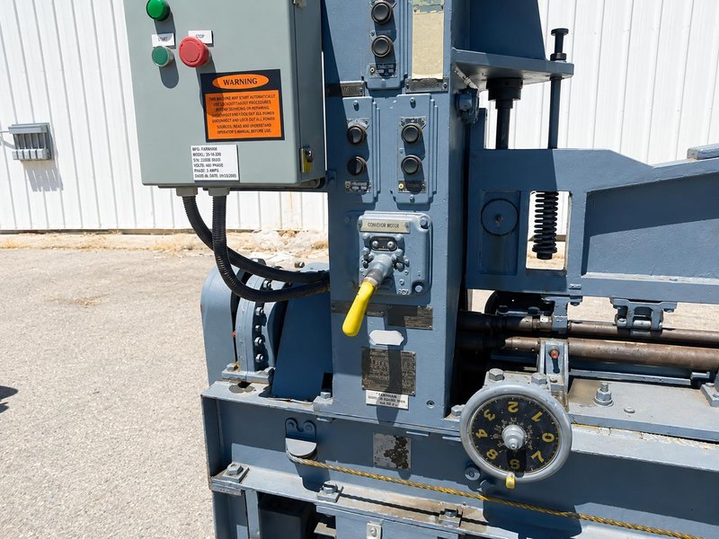 8' FARNHAM AEROSPACE ROLL BENDING &amp; FORMING MACHINE: YOBRO #26445