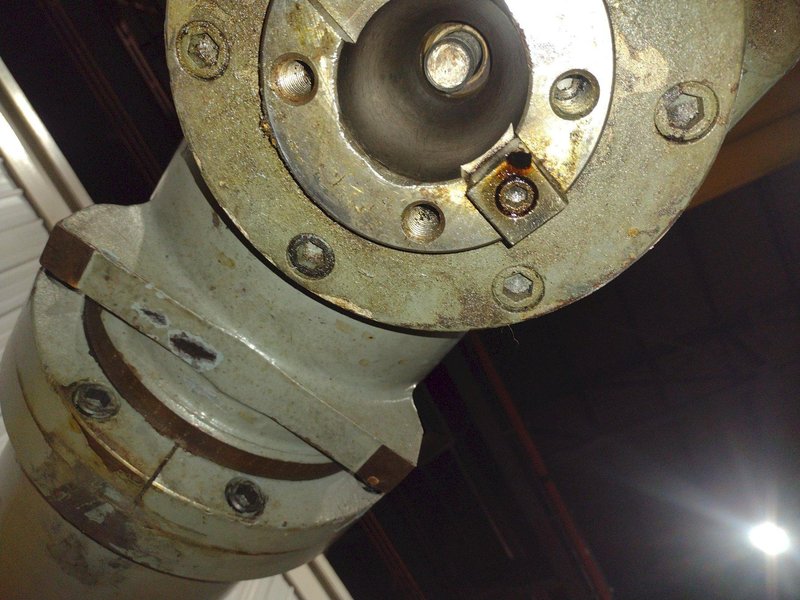 50 TAPER GIDDINGS &amp; LEWIS RIGHT ANGLE BORING HEAD, OFF 5" SPINDLE MILL: YOBRO #24743