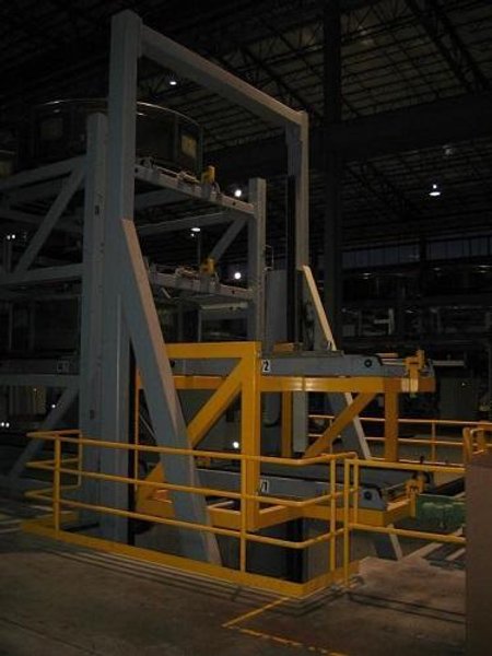 COPPER TUBE BASKET STORAGE, TROLLEY &amp; RETRIEVAL SYSTEM