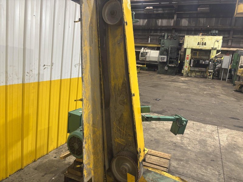 15 HP G&amp;P MODEL 4168 4" X 168" BELT GRINDER: YOBRO #24126