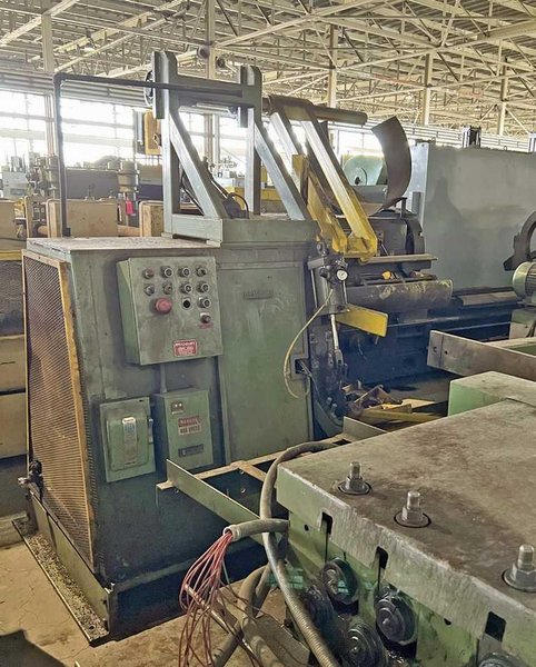 10,000# x 36" Bradbury Uncoiler w/Coil Car