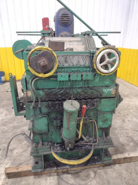 17 ROLL MCKAY PRECISION SHEET COIL LEVELER 48" X .050": STOCK #20487
