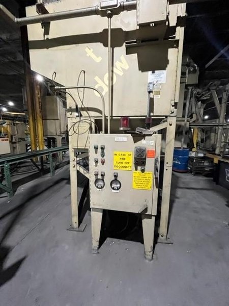 TWIN PANGBORN BARREL BLAST MACHINES STOCK# 3461