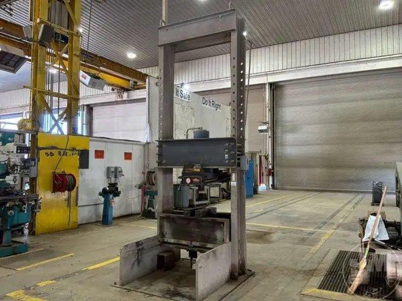 150 TON DAKE ELEC-DRAULIC EXTRA-HIGH HYDRAULIC H-FRAME PRESS: YOBRO # 26519