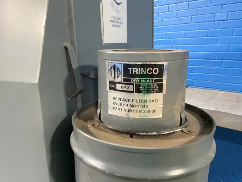 Trinco Tool Co 48" X 36" Blast Cabinet - 48x36/bp