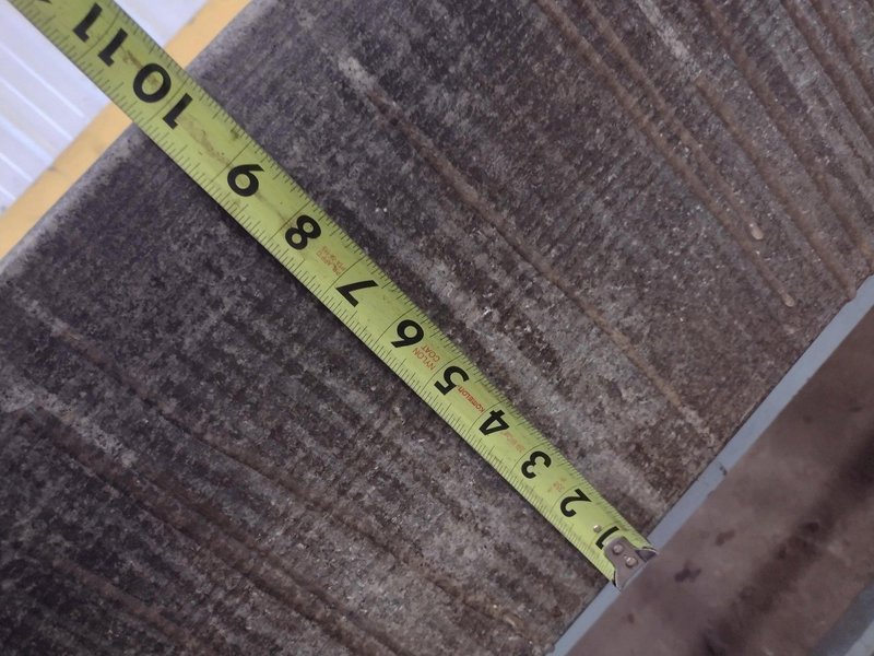 8' X 4' X 10" CHALLENGE PRECISION LAYOUT INSPECTION GRANITE TABLE: STOCK #23791