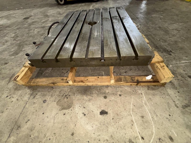 36" X 48" GIDDINGS &amp; LEWIS AIR LIFT ROTARY TABLE: STOCK #23586