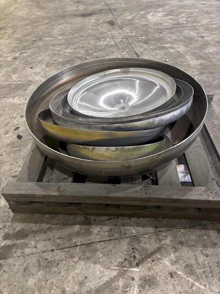 STAINLESS STEEL FLANGED TANK HEADS: STOCK #23191