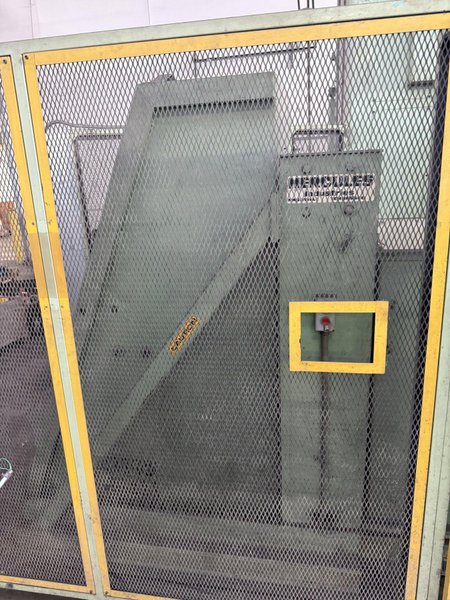 4000 LBS x 48" x 48" HERCULES IND MODEL HI-635 POWERED TILT DUMP HOPPER: YOBRO #26368