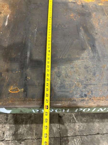 108' X 48" HYDRAULIC LIFT TABLE: STOCK #23555