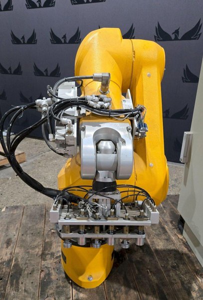 STAUBLI TX90 ROBOT ARM WITH CABINET – NO TEACH PENDANT USED