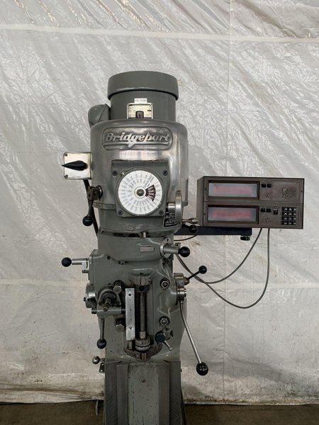 1.5 HP BRIDGEPORT SERIES 1 VERTICAL MILL. STOCK #0254124