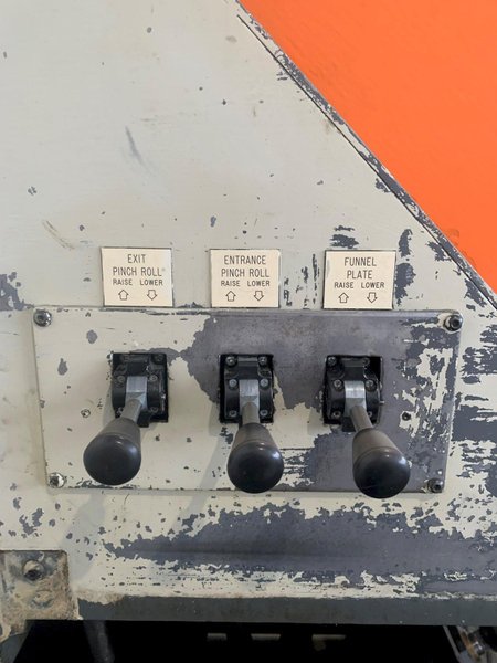 24" X .250" COE CPPS-PO-400-24 POWERED STRAIGHTENER. STOCK # 0208623