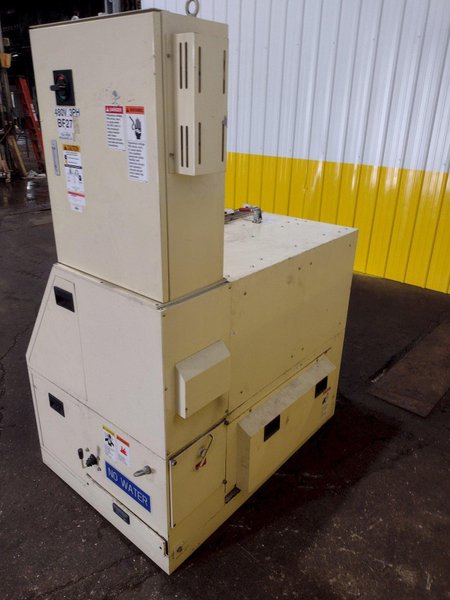 SINTOBRATOR MODEL #EC-2-P-008 CAROUSEL TYPE TUMBLING FINISHER: STOCK #18784