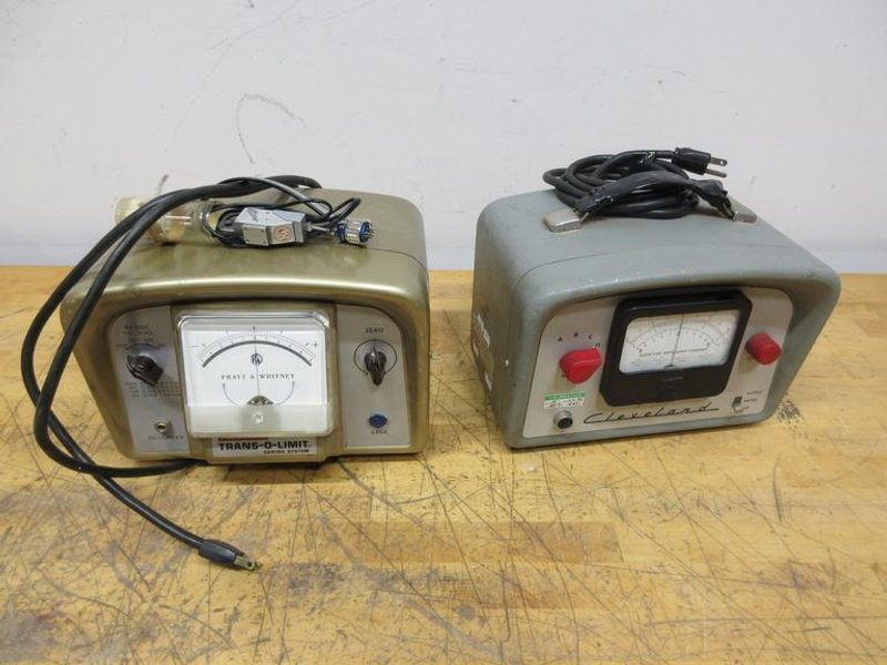 Pratt &amp; Whitney Trans-O-Limit, and Cleveland AG-3 Indicator Amplifier Units **Only P&amp;W Has Indicator Attachment**- Auction Item