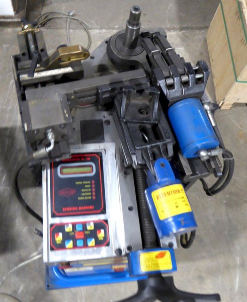 2-1/2" Ercolina Rotary Draw Mandrel Bender, Programmable, 10' Mandrel Table, 2006, Excellent