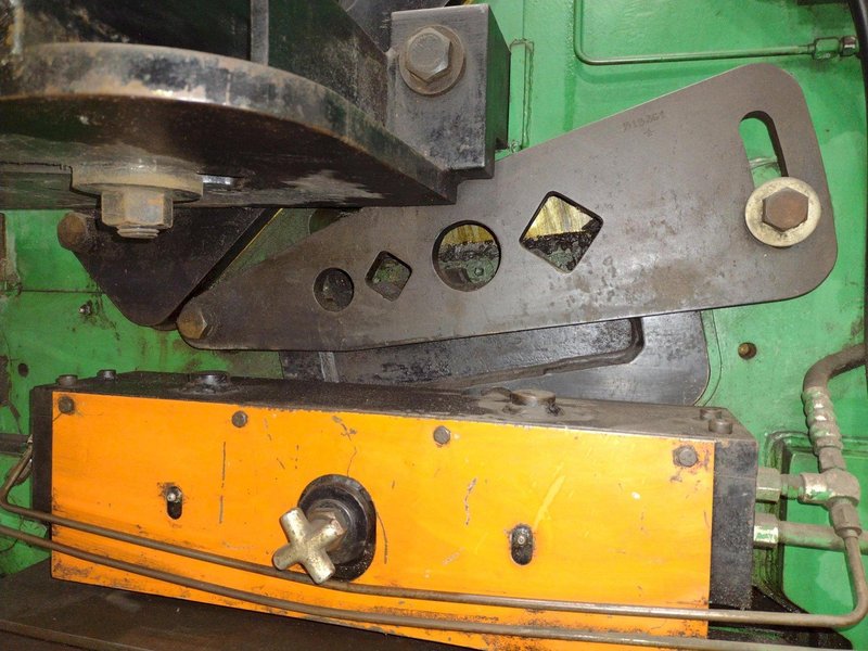 105 TON HILL ACME MODEL #6A HYDRAULIC IRONWORKER W/ CLAMPING: STOCK #22832