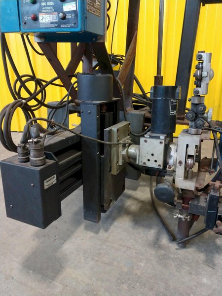 144" RANSOME TANK SEAM WELDER WITH MILLER WELDING COMPONENTS: STOCK 13395
