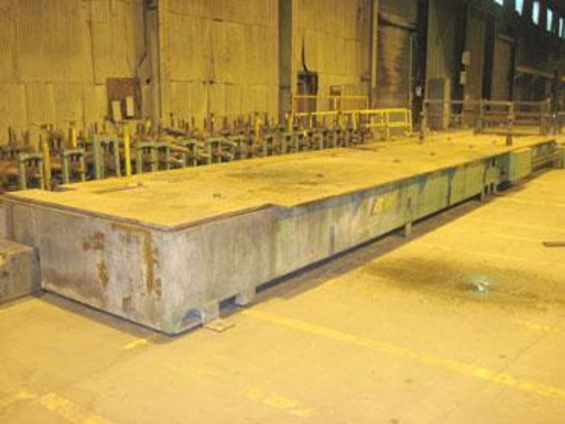 225" X 88" X 27" HIGH B &amp; K ROLLFORMER BASE: STOCK #59897