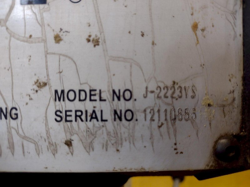 20" JET MODEL #J-2223VS VARIABLE SPEED SINGLE SPINDLE DRILL: STOCK #16689