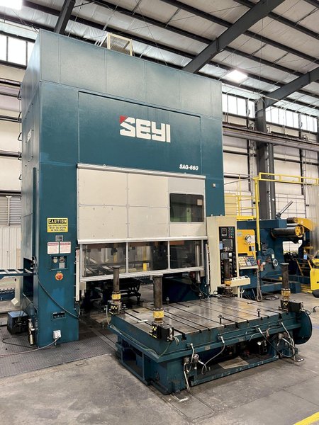 660 TON SEYI SSDC STAMPING PRESS