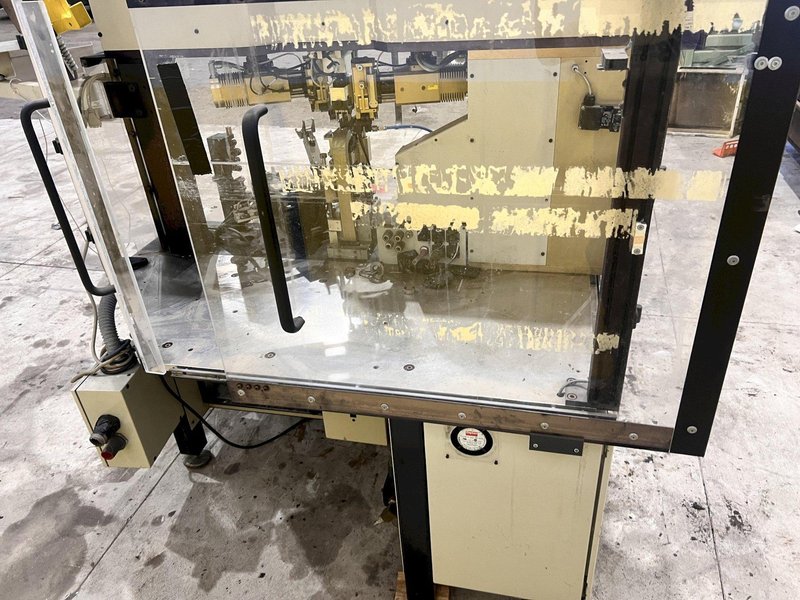 MEGOMAT MODEL #ASM3001A WIRE CUTTING &amp; PROCESSING MACHINE: STOCK #20096