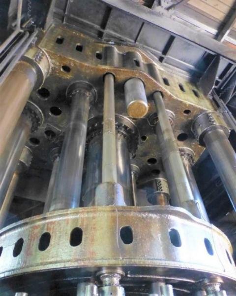 4000 TON LAKE ERIE DOUBLE ACTION HYDRAULIC PRESS