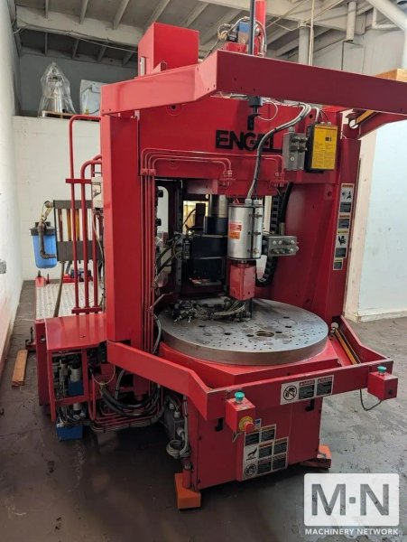85 TON 5 OZ ENGEL MODEL ES200H/85  LIM SILICONE VERTICAL CLAMP INJECTION MOLDING MACHINE MFG 2006