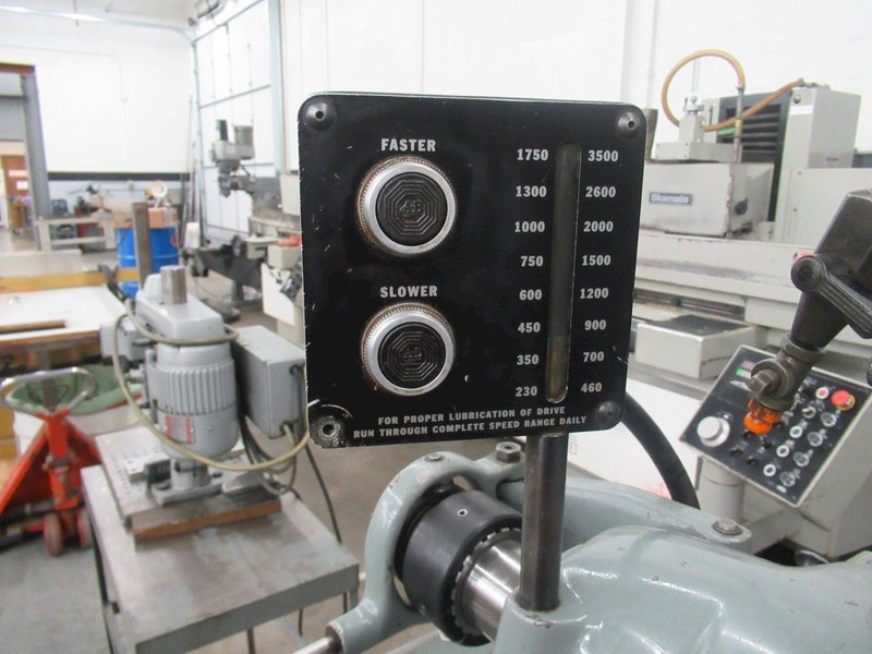 Hardinge DV-59 Speed Lathe, 6 Position End-Working Turret, Production Cross Slide, 5C Lever Collet Closer