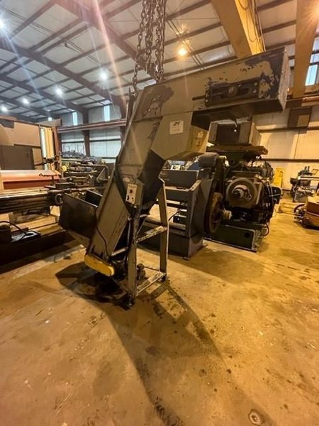 12" X 108" POWERED INCLINE PARTS CONVEYOR STOCK# 3278