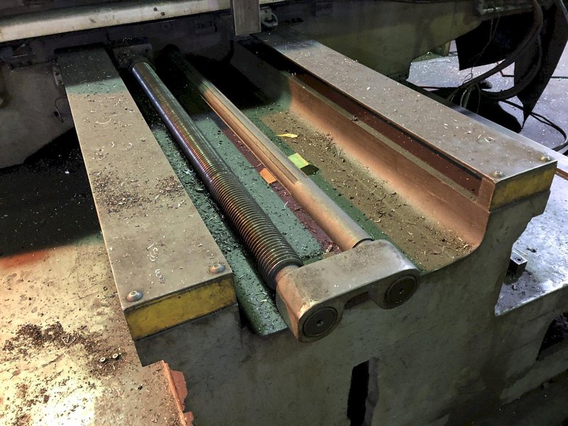 4" LUCAS MODEL #44IB-72 HORIZONTAL BORING MILL: STOCK 18230