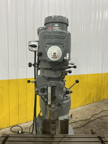 1.5 HP BRIDGEPORT TAM TYPE KNEE MILL: YOBRO #25983