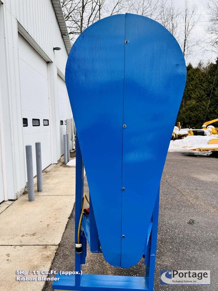 Aaron Equipment Jacketed 11-Cu.Ft. Ribbon Blender