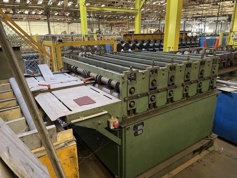 Dimeco - rollforming line 1250 x 1 mm
