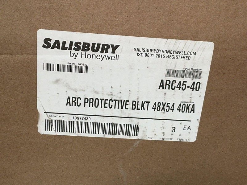 Salisbury By Honeywall  Box Of Arc Protective Blankets  - Arc45-40