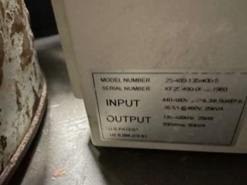 LEPEL 25-480-135 INDUCTION HEATER