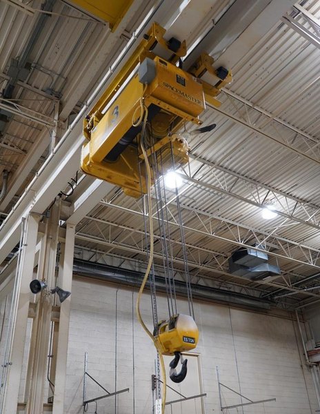 7.5 TON (15,000 LBS) R &amp; M SPACEMASTER HEAVY DUTY ELECTRIC CABLE HOIST: YOBRO #25423