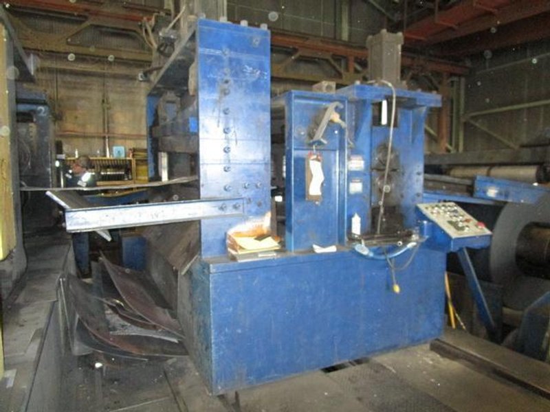 72" x 1/2" x 70,000# BRANER HEAVY GAUGE SLITTING LINE