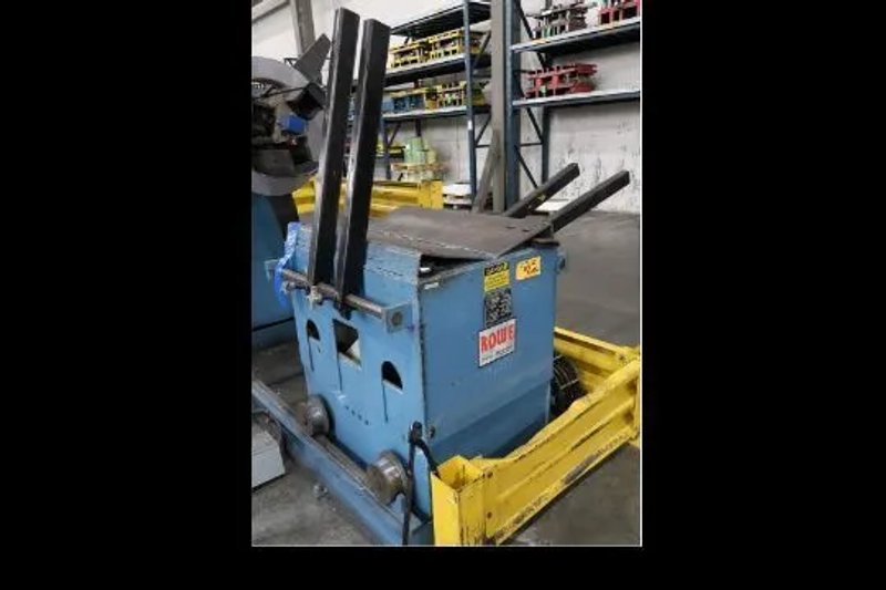 ROWE 24" X .032" X 10,000 LBS SERVO FEED LINE, STOCK# 14324J