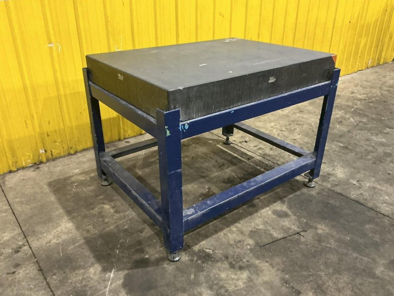 3' X 4' X 6" THICK BLACK GRANITE PRECISION INSPECTION TABLE: YOBRO #26196