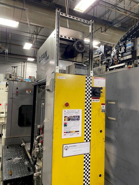 2017 SYSTEM TECHNOLOGIES MODEL #CMI-123-480 HIGH-PRESSURE STAINLESS STEEL PARTS WASHER: STOCK #14487