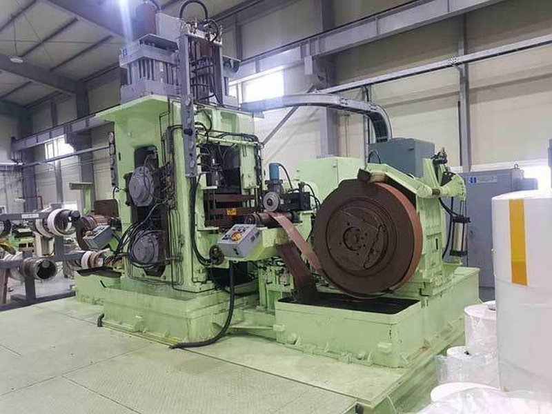 4 HI 1 Stand Ruesch Reversing Rolling Mill STOCK #3563