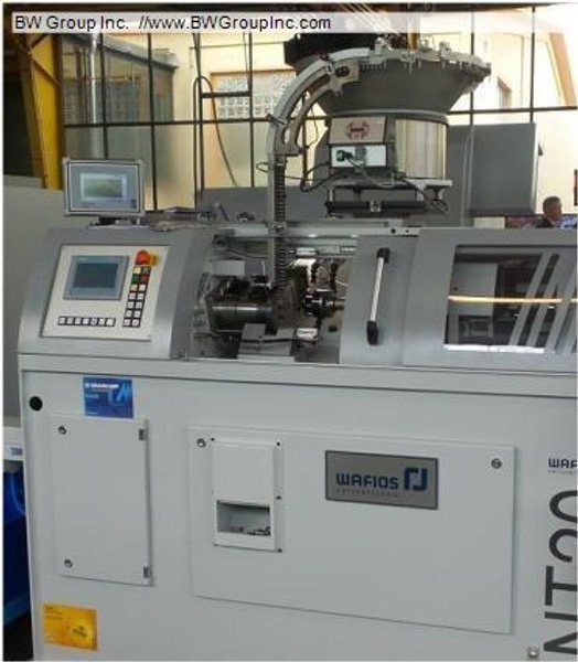 Wafios Umformtechnik - Nutap UNT12 (1/2") High Precision High Speed One Spindle Automatic Nut Tapper