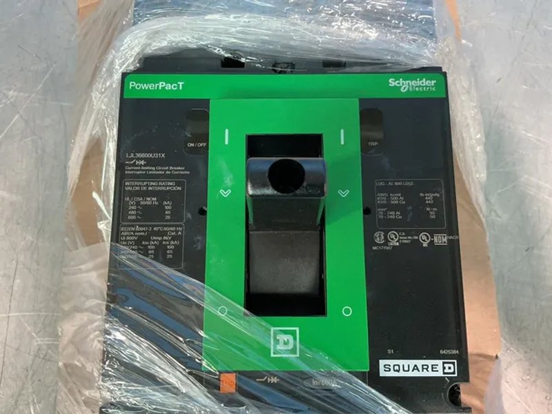 Square D  600 Amps  Powerpact Circuit Breaker  - Ljl36600u31x
