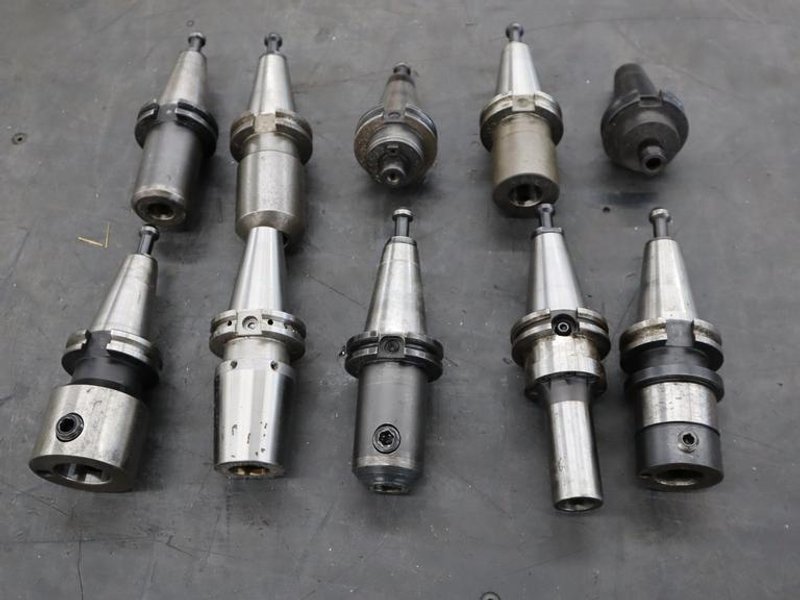 CT 40 Taper Tool Holders, Assorted Mostly End Mill Holders- Auction Item